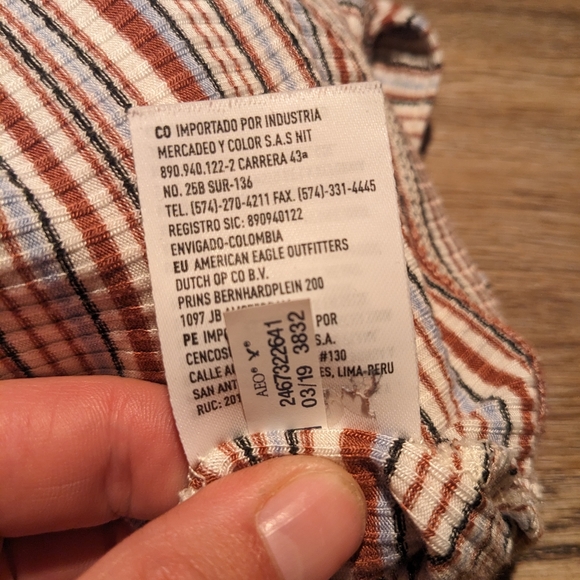 American Eagle Ribbed Tank Top - Picture 8 of 10